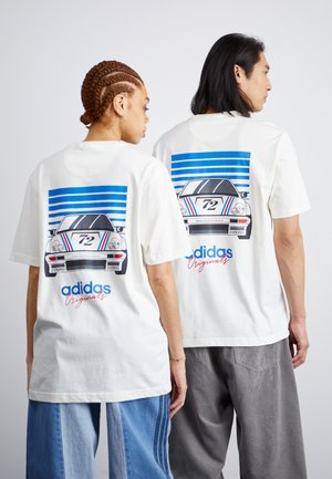 adidas Originals TEE UNISEX - Tricou cu imprimeu - off white