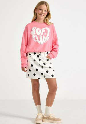 Lindex, LINDEX SWEATSHIRT WITH BRUSHED INSIDE LINDEX - Collegepaita - light coral
