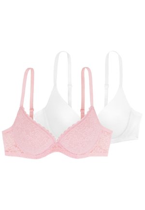 DORINA SONIA  2 PACK - Tõstev rinnahoidja - pink/white