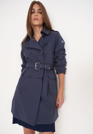 Camomilla Italia TAIRA - Trenchcoat - blue plain