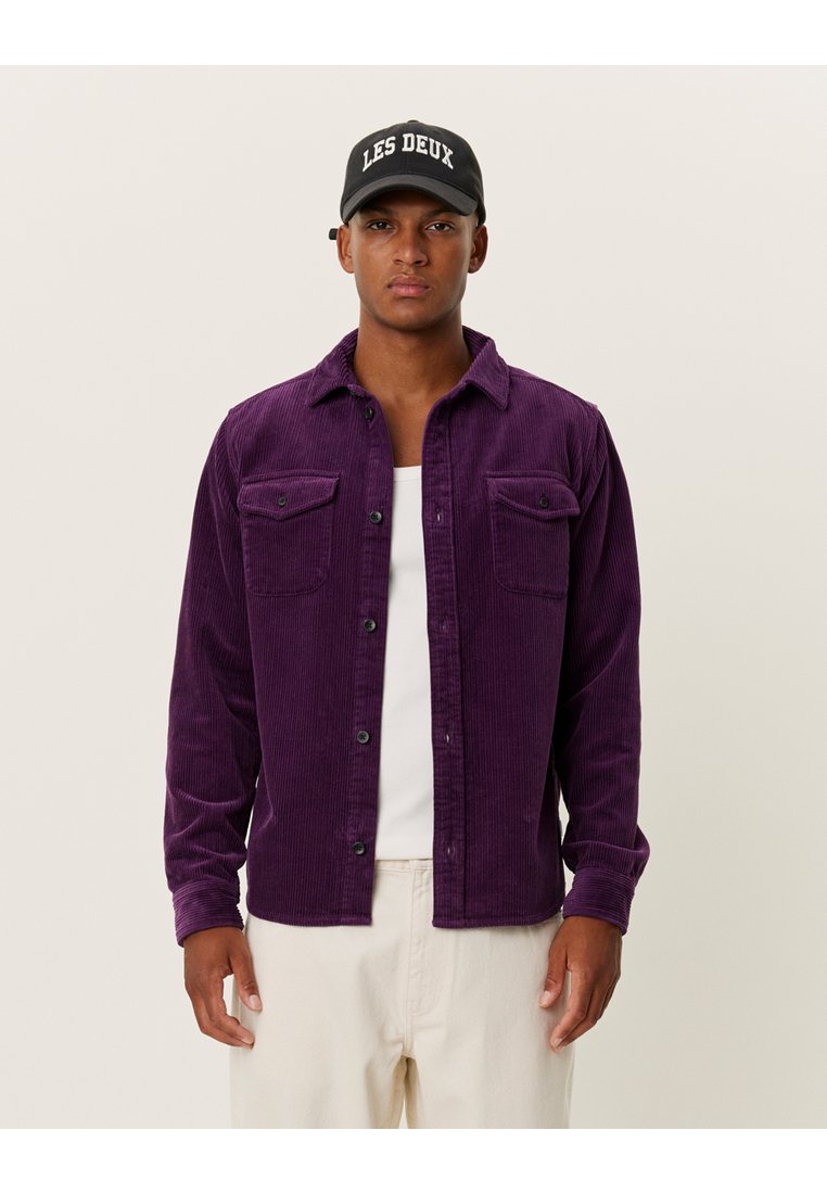 Les Deux KODY HEAVY OVERSHIRT - Light jacket - purple
