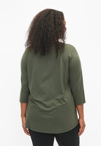 Active by Zizzi WORKOUT  - Top dugih rukava - thyme