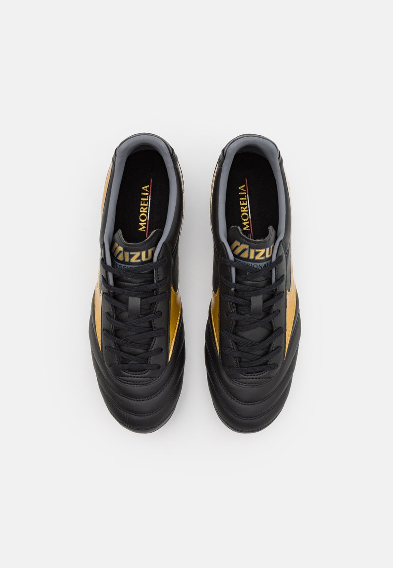 Mizuno MORELIA II PRO - Fußballschuh Nocken - black/gold/dark  