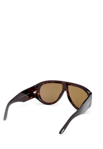 Tom Ford BRONSON - Solglasögon - dark havana
