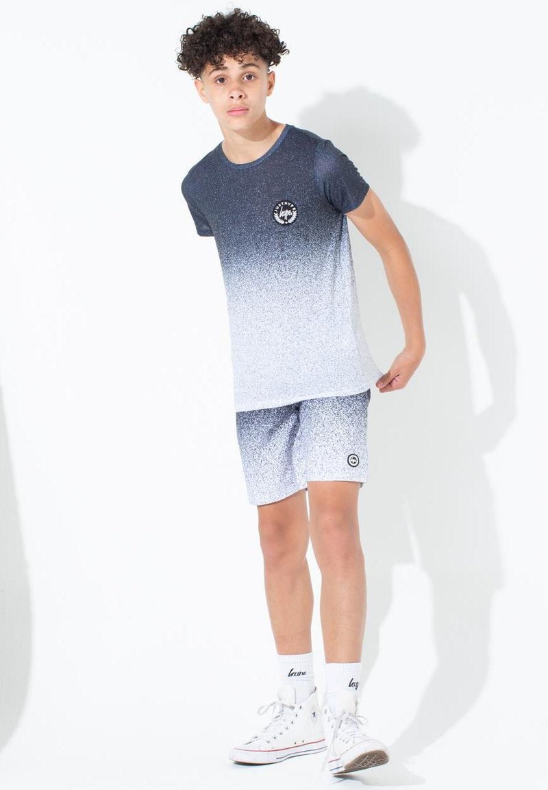 Kinder Bikinis | Hype MONO SPECKLE FADE Badeshorts black/white/schwarz - NL69093 Kinder Bikinis | Hype MONO SPECKLE FADE Badeshorts black/white/schwarz - NL69093