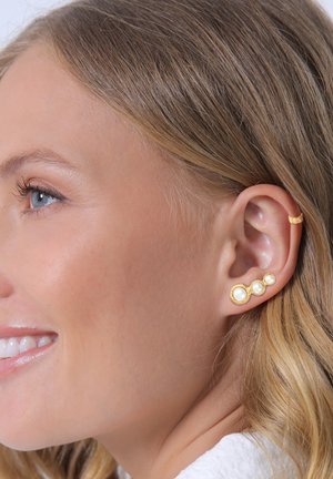 4 PACK HOOPS CLIMBER - Earrings - gold-coloured