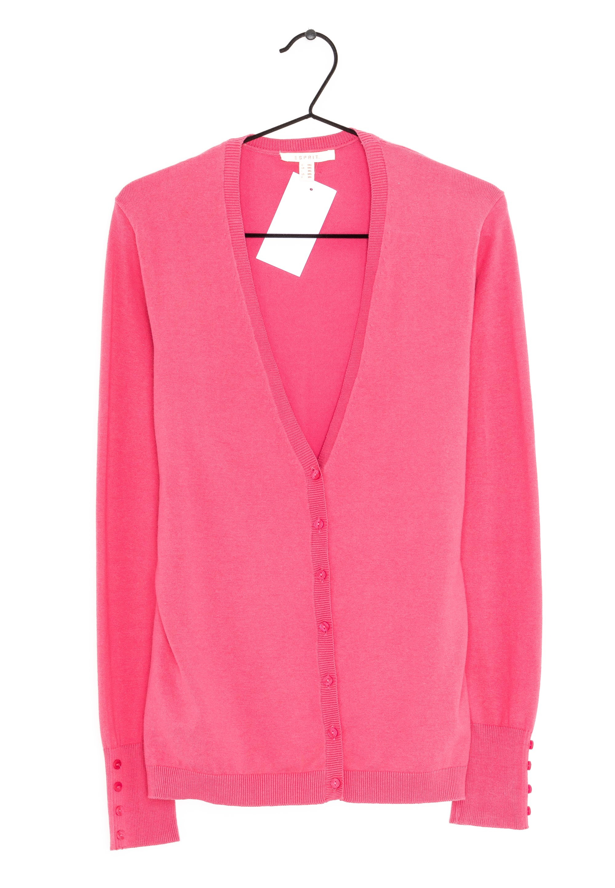 Strickjacke Sweaters Esprit Lange Strickjacke Strickjacken Rosa