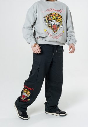 Pantalones cargo - black
