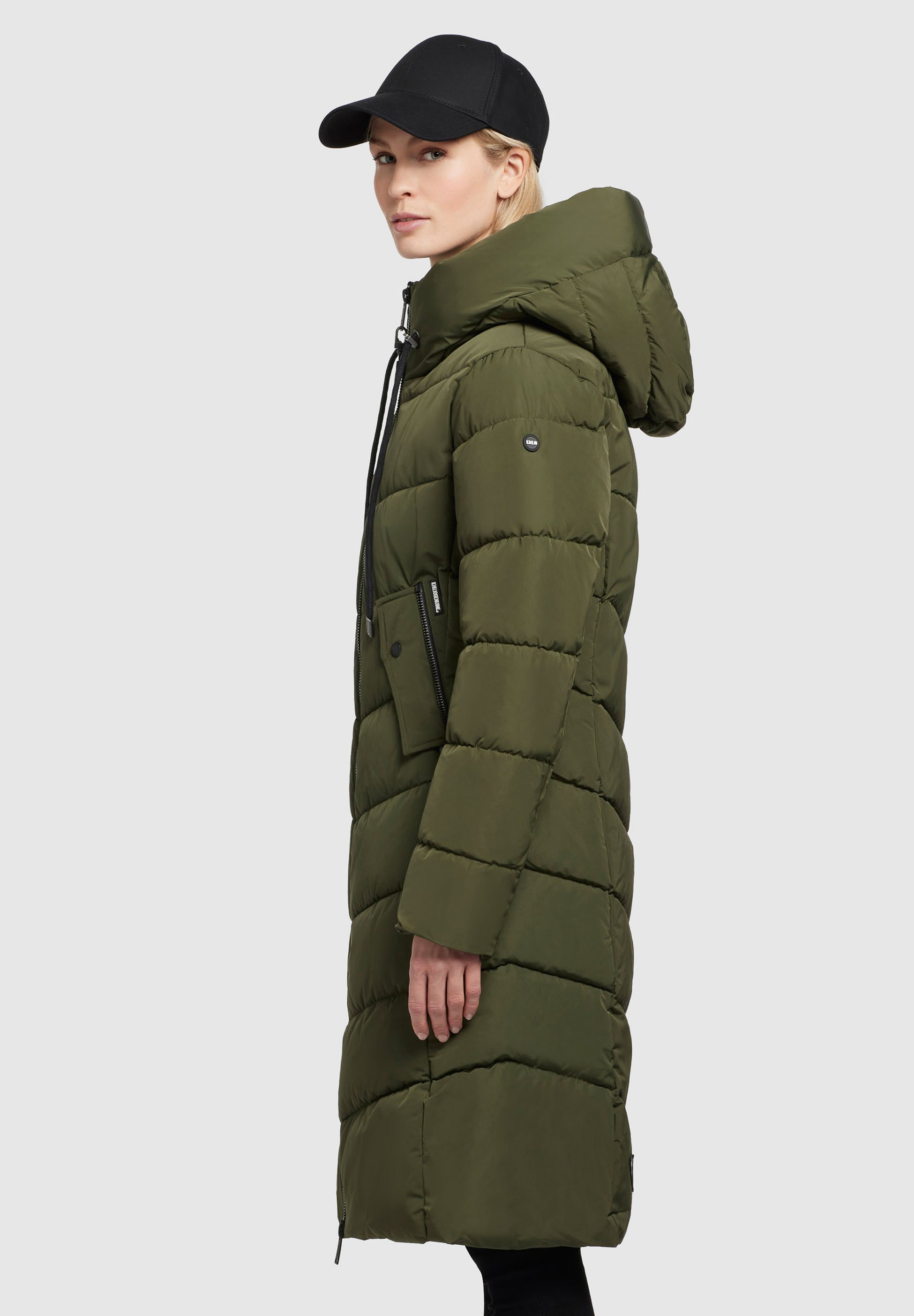 Khujo Donna Cappotto Invernale Viona 5 - Nero, Taglia S - Con Cappuccio E Tasche