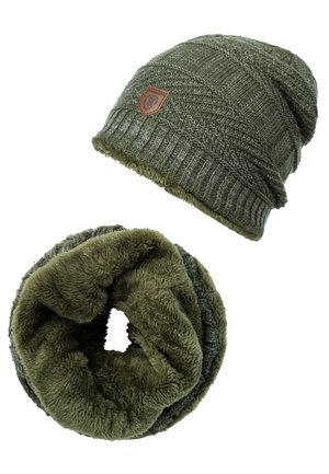 SET - Scarf - dark green