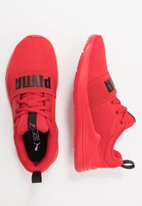 Puma - WIRED RUN UNISEX - Neutral running shoes - red Thumbnail Image 1