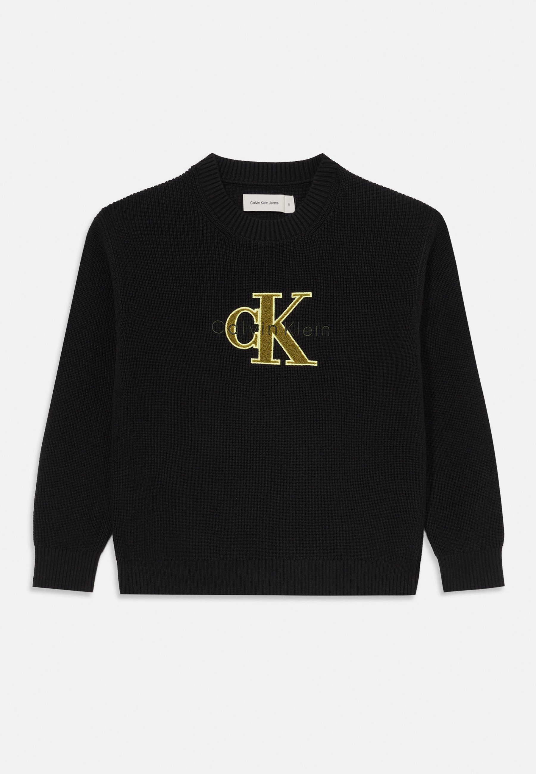 Black Sweater Calvin Klein Pullover Unisex Calvin Klein Jeans