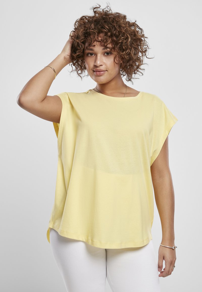Urban Classics LADIES BASIC SHAPED TEE - Basic póló - vintagesun