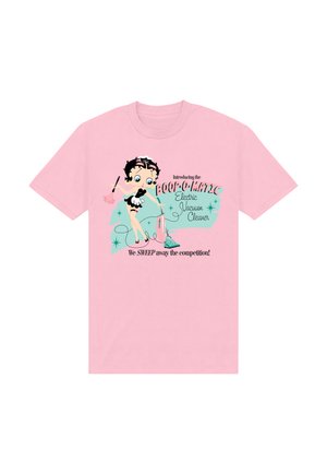 BETTY BOOP CLEANING SERVICES - T-shirt imprimé - light pink