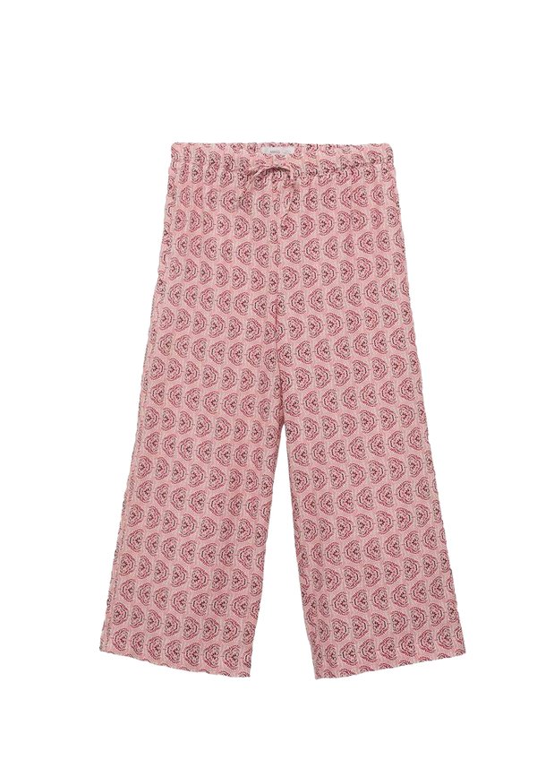 BEDRUCKTE - Trousers - rosa3