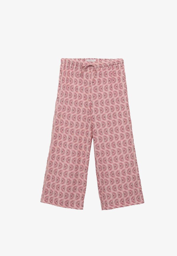 BEDRUCKTE - Trousers - rosa3