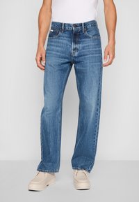 Calvin Klein Jeans 90'S STRAIGHT - Traperice ravnih nogavica - tinted stone