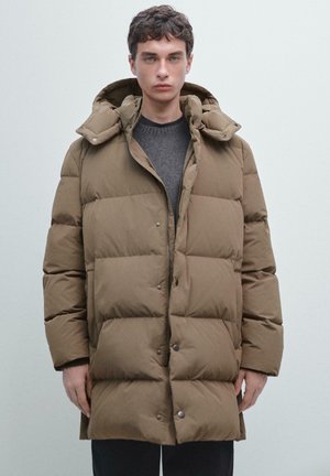 Piumino lungo - khaki