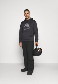 Burton MENS OAK HOODIE - Džemperis ar kapuci - true black heather
