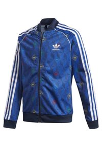 adidas Originals SST TOP - Tröja med dragkedja - blue