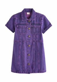 Next Džinsa auduma kleita - purple overdye