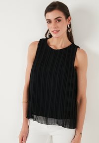 REGULAR FIT - Top - black