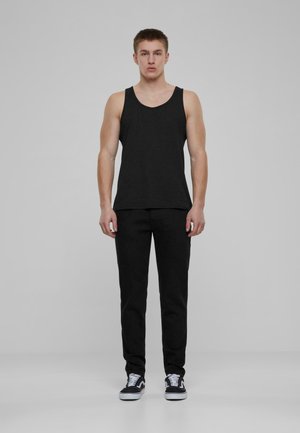 Straight leg jeans - black