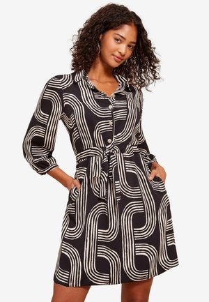 Friends Like These REGULAR FIT  - Shirt dress - black white