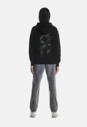 CLUB - Kapuzenpullover - black   olive