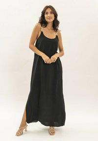 Dona x Lisa LONGUE FLUIDE IDOZANE - Robe longue - noir