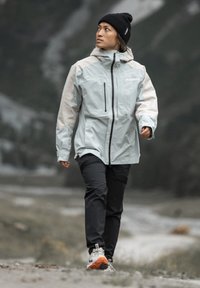 adidas Terrex TERREX XPLORIC RAIN.RDY - Hardshell jacket - silver/beige