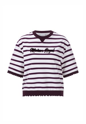 Rich & Royal, RICH & ROYAL T-SHIRT - Tricou cu imprimeu - mulberry