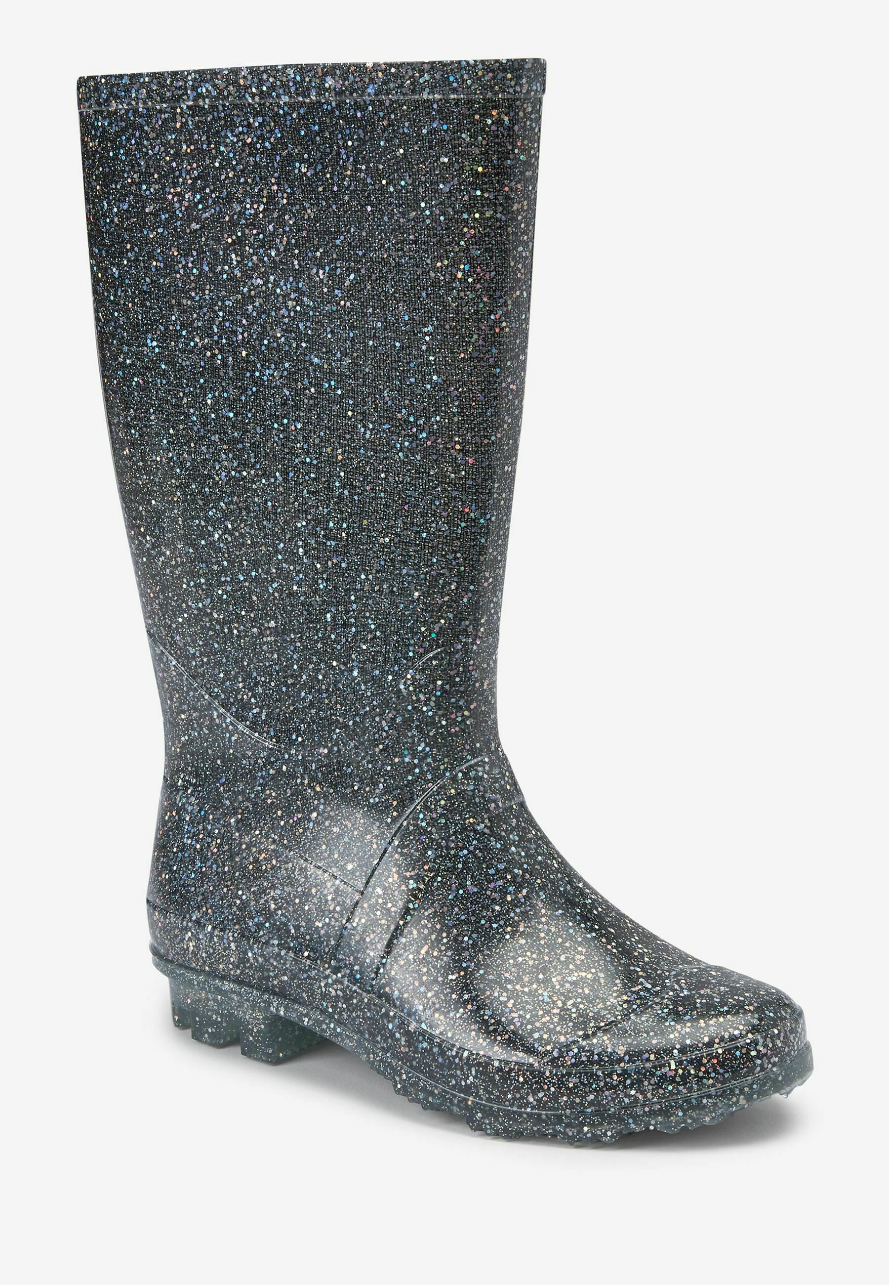 Next GLITTER - Wellies - silver glitter 