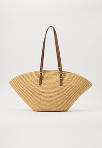 ISA FAN TOTE - Rokassoma - beige