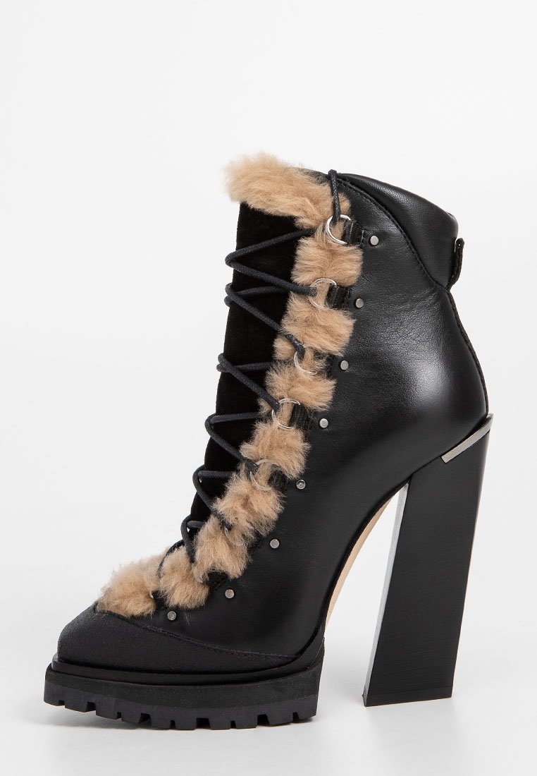 Jimmy Choo Veterboots zwart Jimmy Choo Veterboots zwart