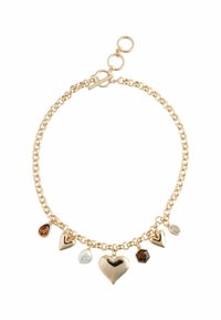 HEART CHUNKY - Náhrdelník - gold tone
