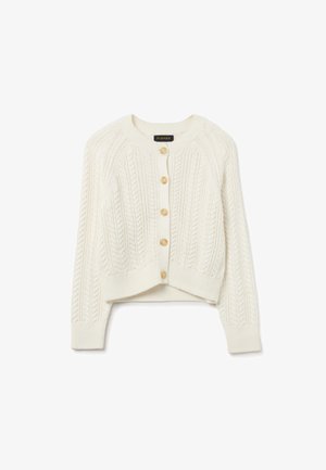 PIOMBO Strickjacke - white