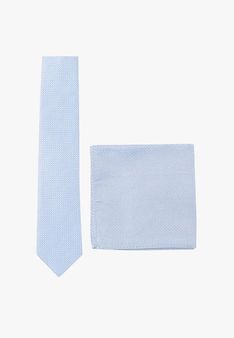 Prince Bow Tie PRINCE BOWTIE SET - KRAWATTE + EINSTECKTUCH - Einstecktuch - blau
