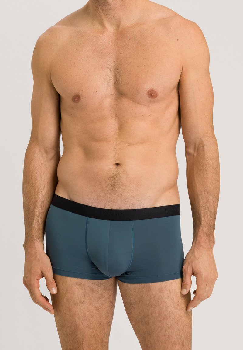 Hanro MICRO TOUCH - Úzké boxerky - deep aqua