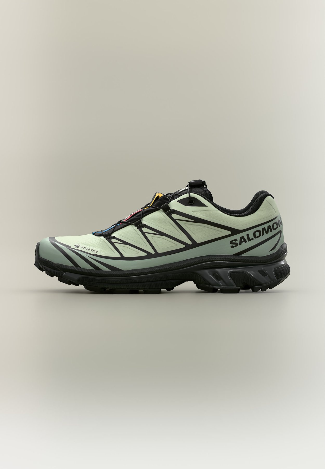 Salomon XT 6 GTX UNISEX - Trainers - sea foam/green milieu/black