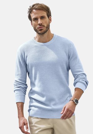 Strickpullover - hellblau