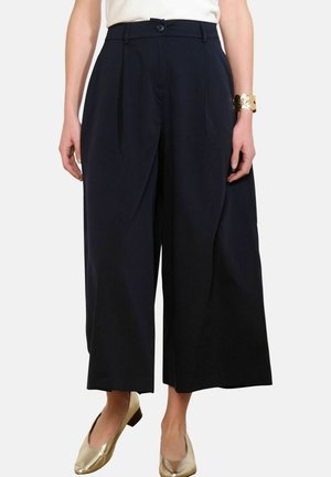 TAILORED CULOTTE   - Stoffhose - navy basic