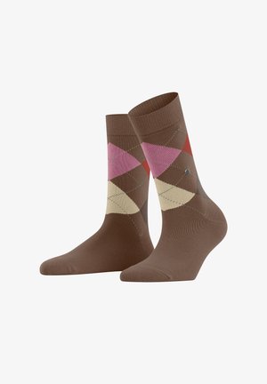 Burlington, SOCKEN - Sokken - walnut