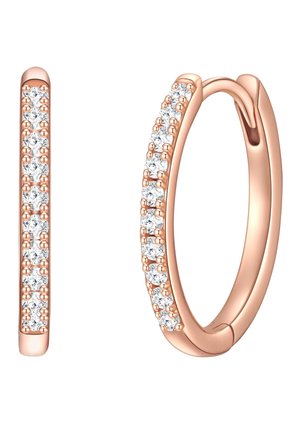Earrings - rose gold-coloured