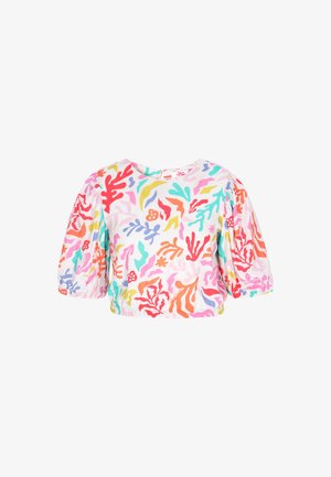 myMo Blúz - orange multicolor