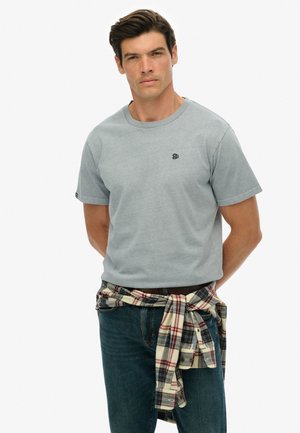 T-shirts basic - washed denim