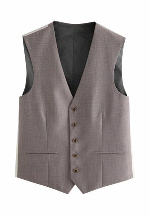 REGULAR FIT - TEXTURED - Ülikonnavest - pink