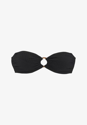 LASCANA, BANDEAU - Bikini-Top - schwarz