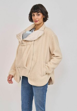 Seraphine, MATERNITY BORG & BABY-WEARING 3-IN-1 FLEECE JACKET - Short coat