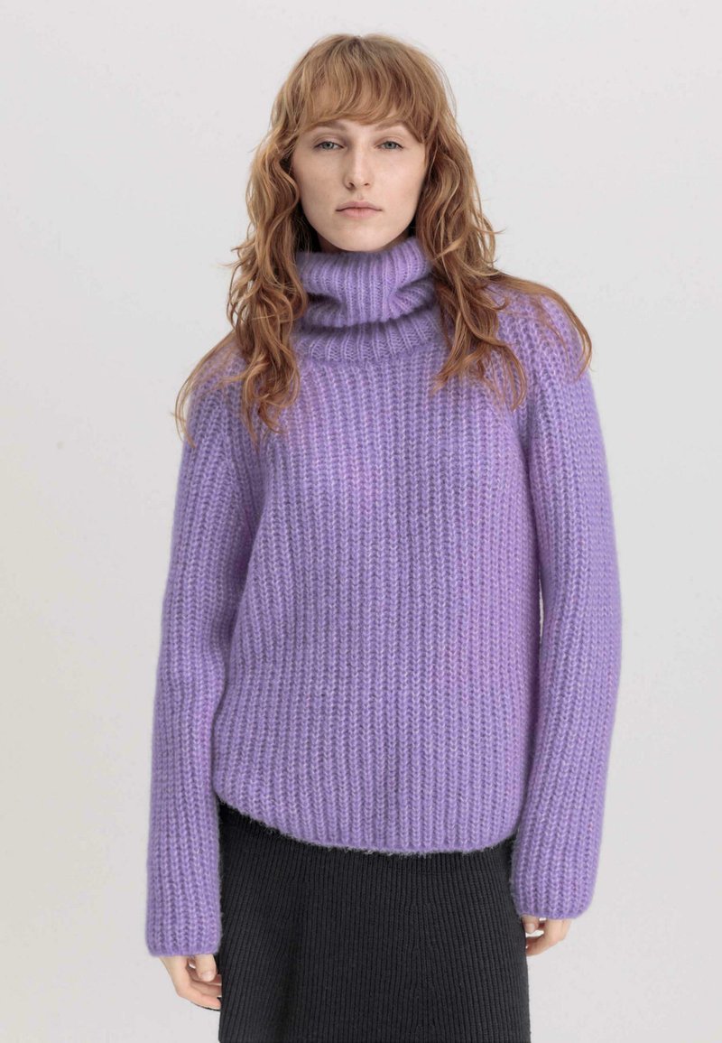 hessnatur Strickpullover - flieder